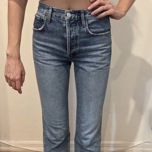 AGOLDE Cropped Denim